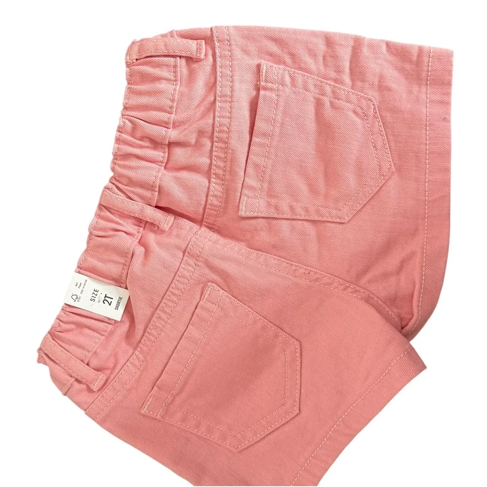 Children's Place H&M Toddler Girl Clothes Bundle 2T Shorts Pants Yellow‎ Pink